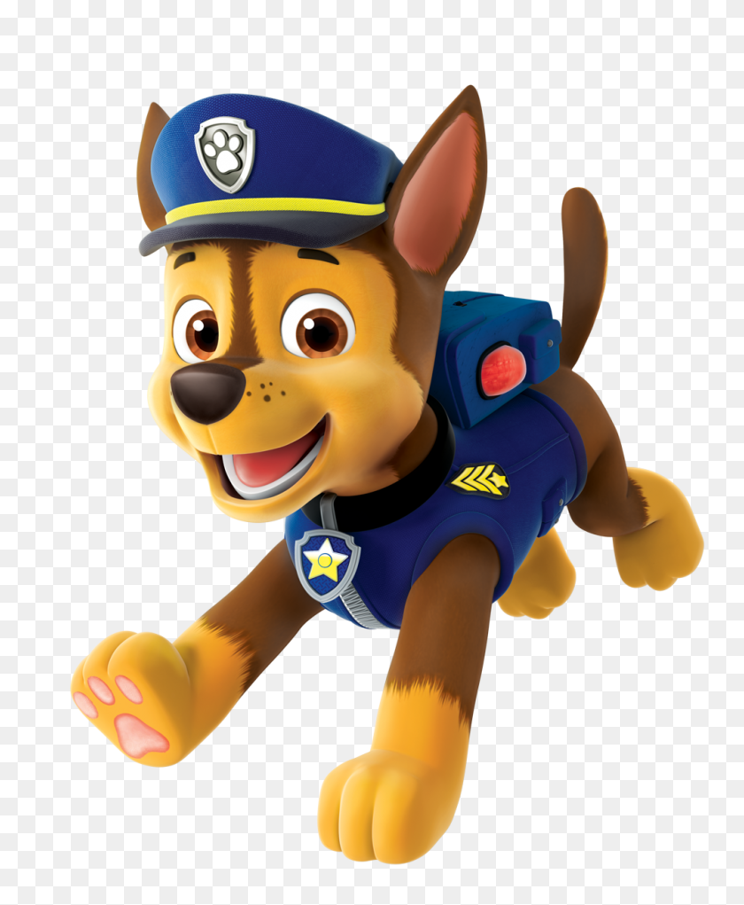 1003x1236 Chase - Paw Patrol Chase PNG