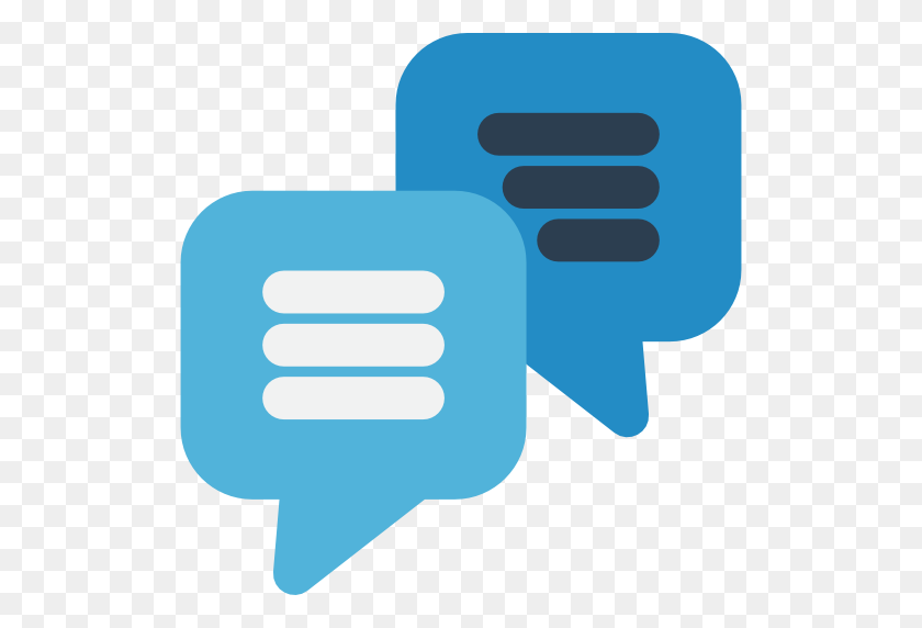 512x512 Chat - Conversation Icon PNG