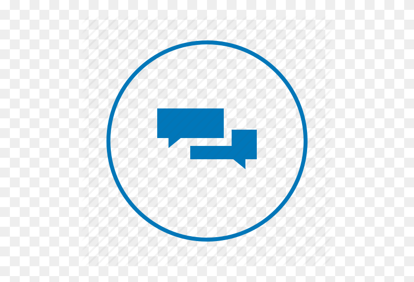 512x512 Cuadro De Chat, Chat, Comunicación, Contacto, Mensaje, Icono De Conversación - Cuadro De Chat Png