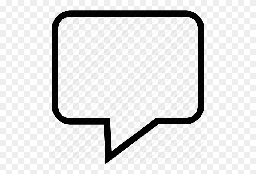 512x512 Chat, Cuadro De Chat, Signo De Chat, Conversar, Diálogo, Hablar, Icono De Conversación - Cuadro De Diálogo Png