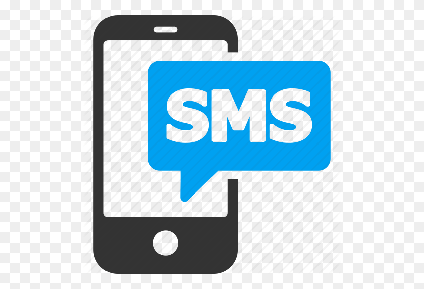 512x512 Chat, Communication, Mobile, Phone, Short Message Service - Sms Icon PNG
