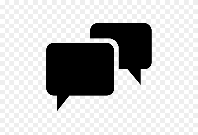 512x512 Chat, Dialog, Doc Icon With Png And Vector Format For Free - Chat Box PNG