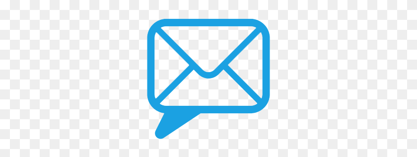 256x256 Chat, Email Icon - Chat PNG