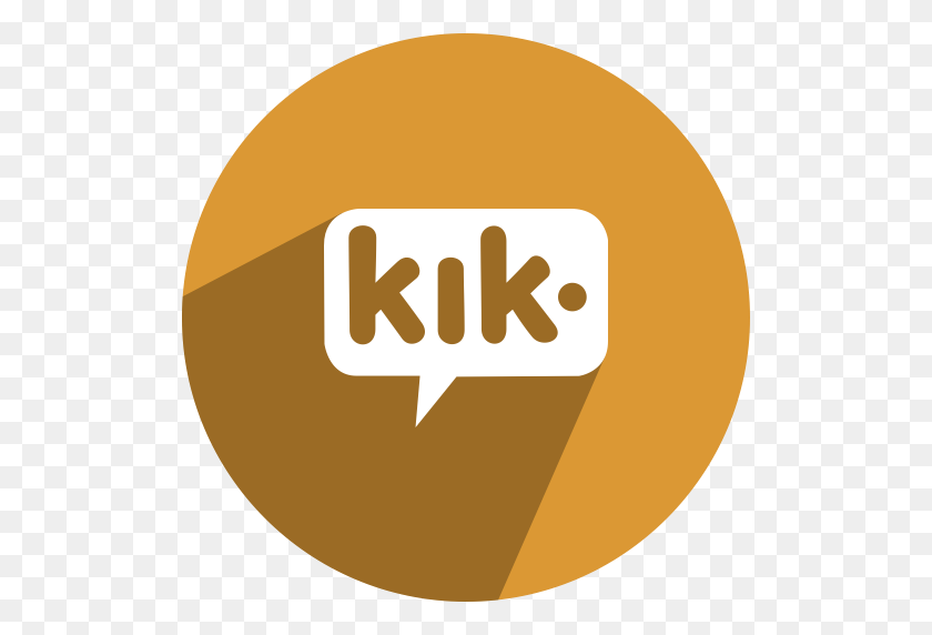 512x512 Chat, Kik, Kik Icon - Logotipo De Kik Png