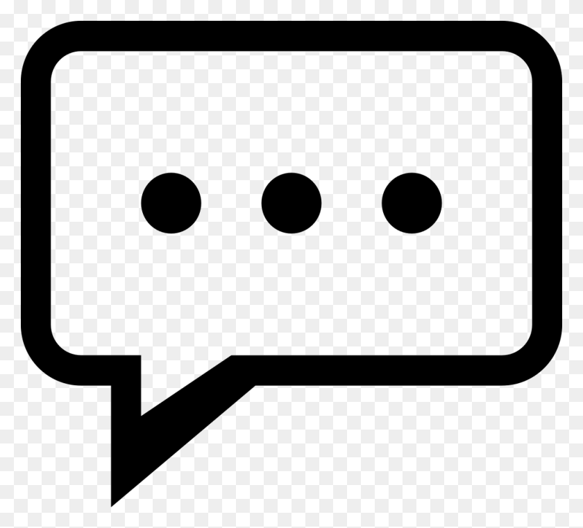 980x882 Chat Png Icon Free Download - Chat Icon PNG
