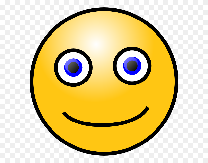 600x600 Chat Smiley Clipart - Serious Clipart
