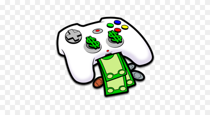 400x400 Cheap Video Games - Video Game Console Clipart