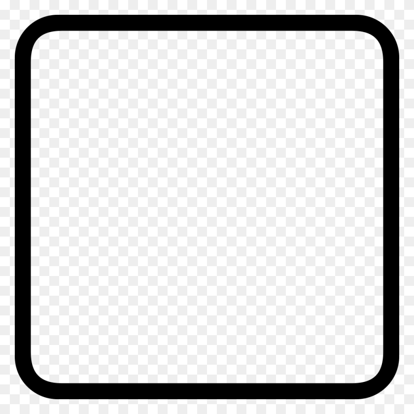 980x980 Check Box Empty Png Icon Free Download - Rectangle Box PNG