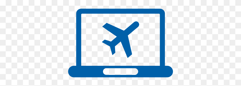366x242 Check In Options Before Your Flight - Airline Ticket Clipart