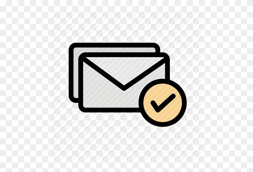 512x512 Check, Mail, Mark, Read, Ui Icon - Check Sign PNG