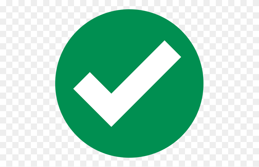 481x481 La Marca De Verificación De La Marca De Verificación Verde - La Marca De Verificación Verde Png