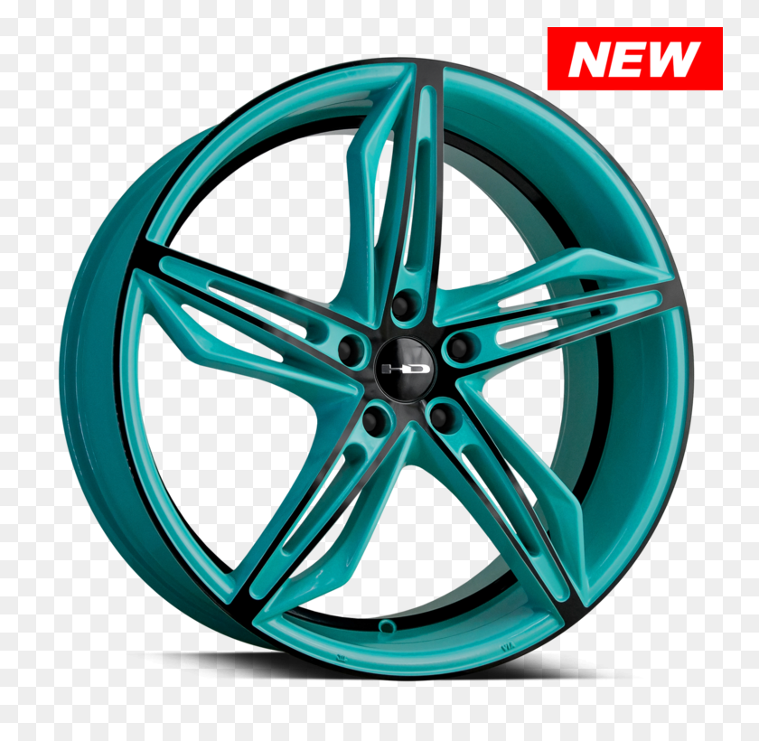 760x760 Check Out And Buy All Of The Latest Custom Wheel Styles From Hd Wheels - Car Wheels PNG