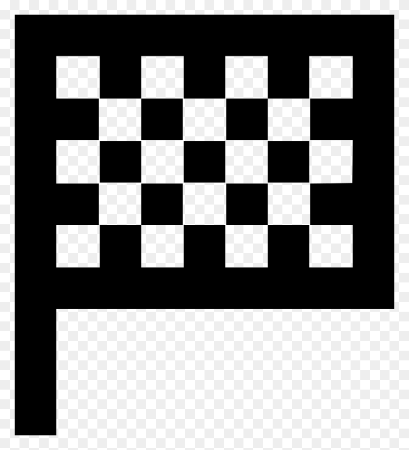 884x980 Checker Flag Png Icon Free Download - Checker PNG