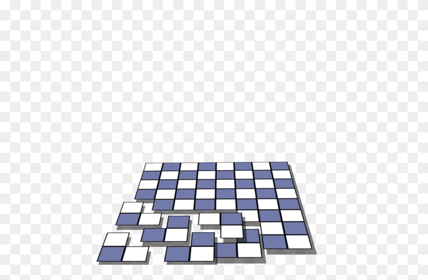 486x490 Checkerboard Cut Up - Checkerboard PNG