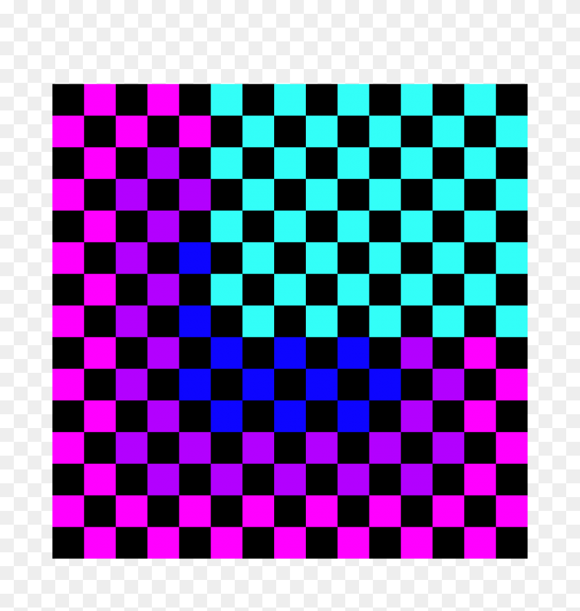 1700x1800 Checkerboard Pixel Art Maker - Checkerboard PNG
