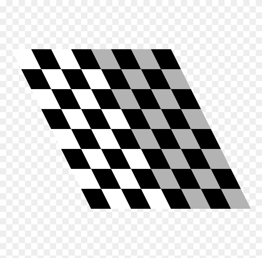 768x768 Checkerboard Shear - Checkerboard PNG