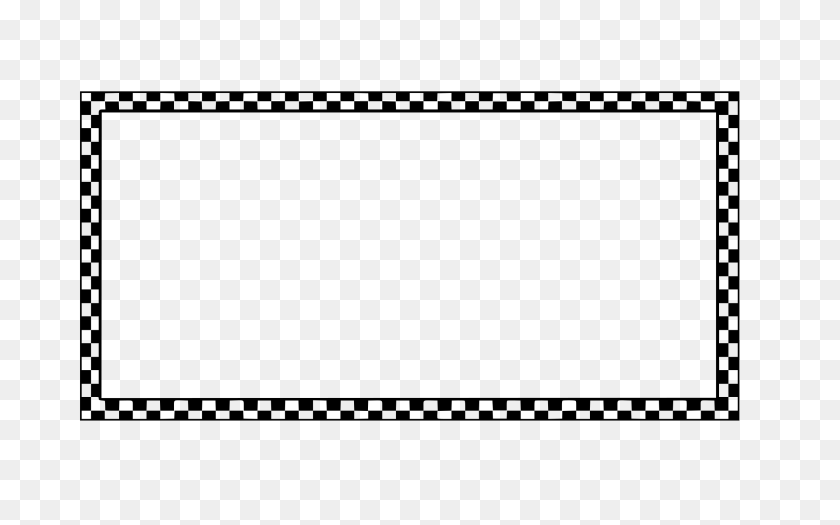 2400x1433 Checkered Borders Clip Art Free - Arrow Border Clipart