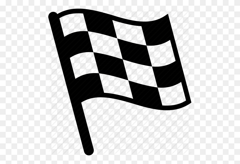 501x512 Checkered, Finish, Flag Icon - Checkered Flag PNG