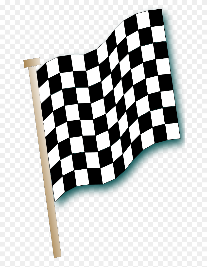 662x1023 Checkered Flags Fr - Checkered Flag PNG