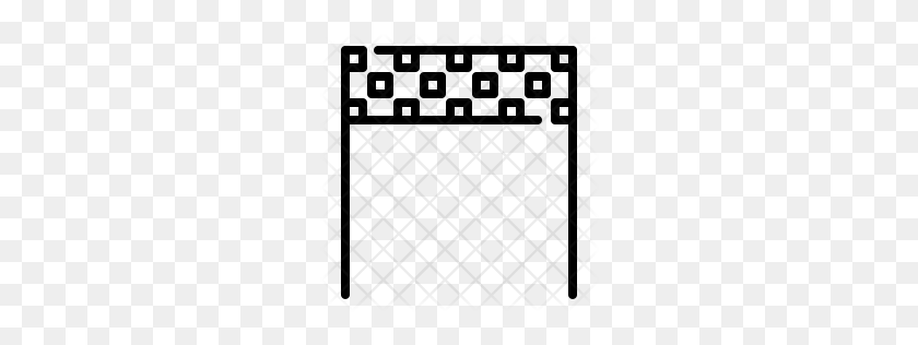 256x256 Checkered Icon - Checkered PNG