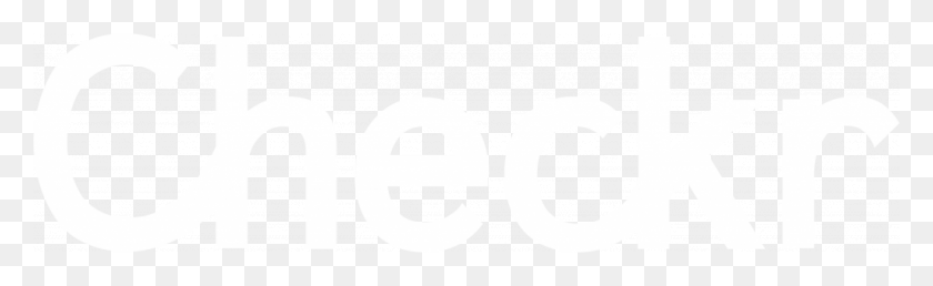 1024x261 Checkr Logo Blanco - Tumba Vacía Png