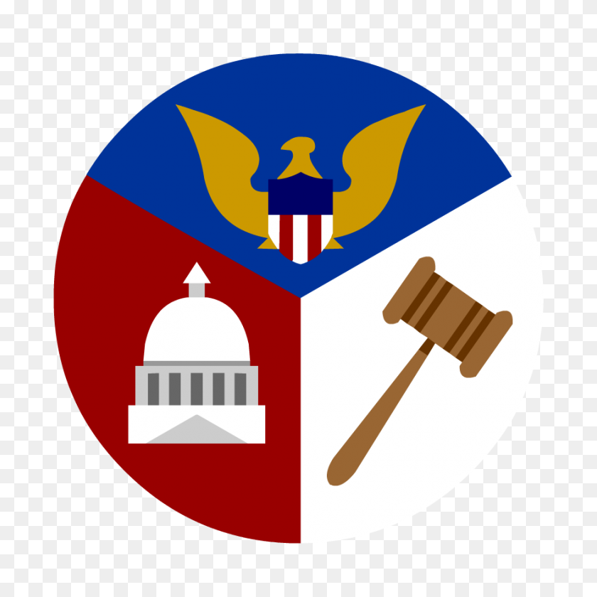 880x880 Checks And Balances - Separation Of Powers Clipart
