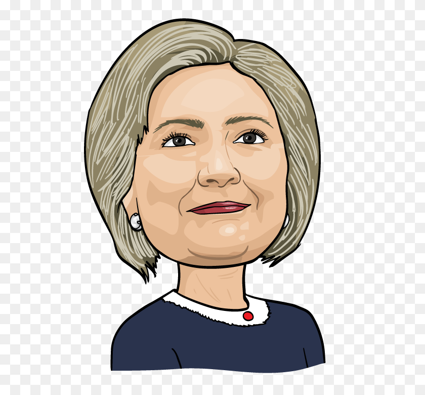 720x720 Cheek Chin Eyebrow Facial Expression Forehead - Hillary Clinton PNG