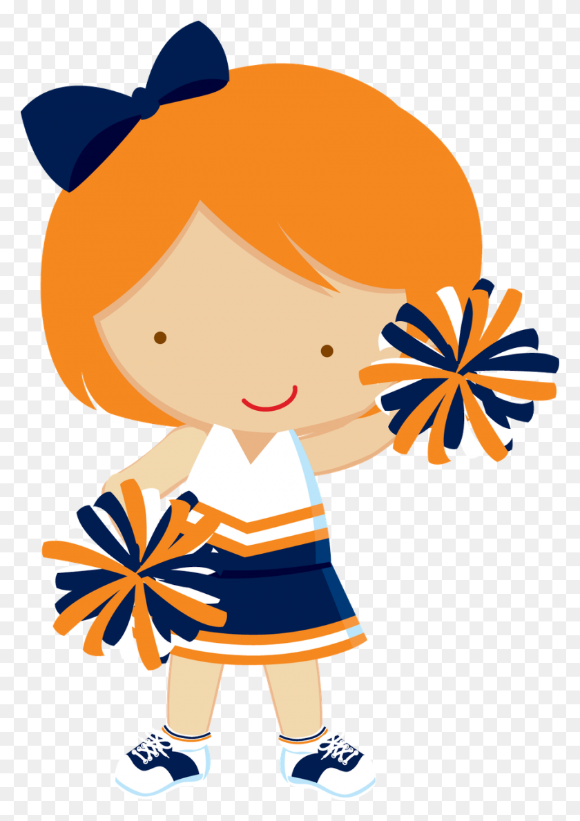 Cheerleading Pom Pom Cheerleader Clip Art - Graduation Girl Clipart