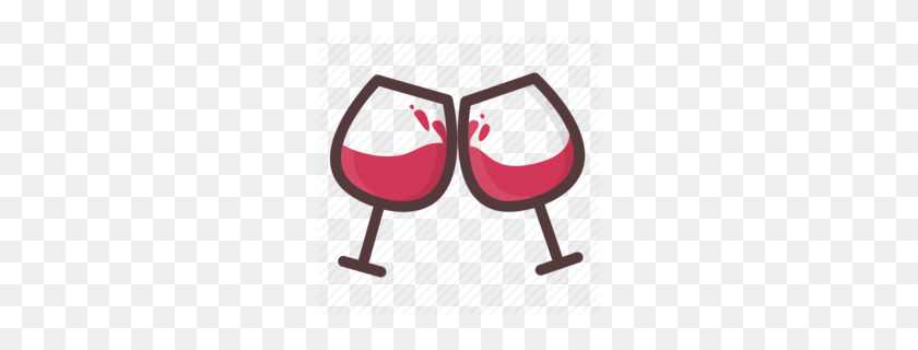260x260 Cheers Clipart - Toasting Glasses Clipart