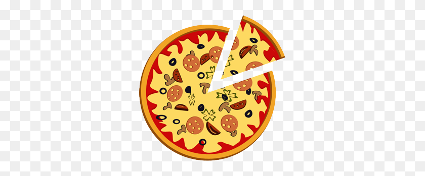 289x289 Cheese And Cheese - Cheese Pizza PNG