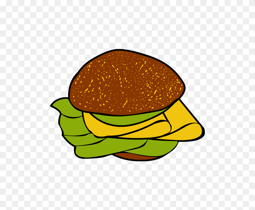 600x630 Cheese Clip Art - Burger Clipart