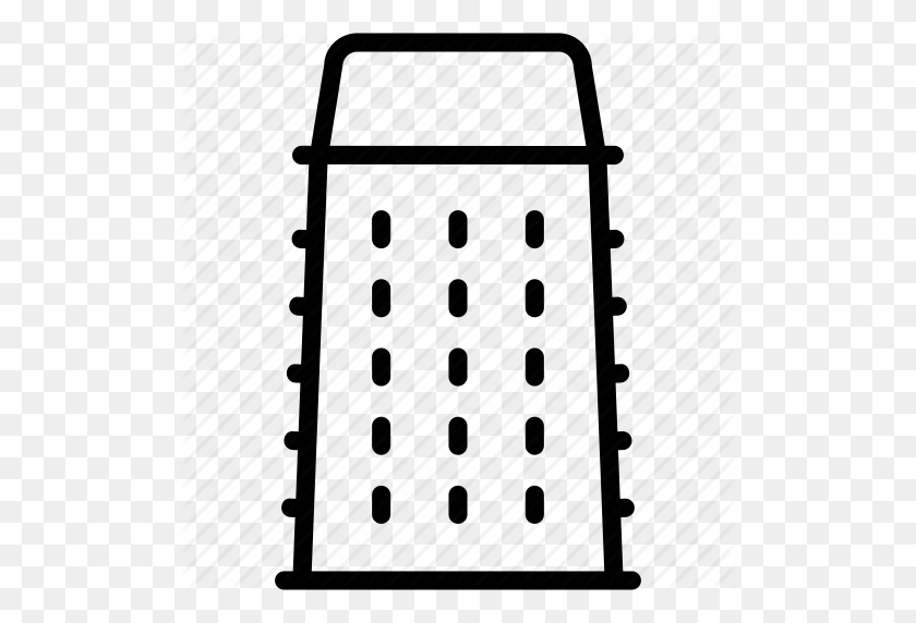 512x512 Cheese, Cook, Food, Grater, Kitchen Icon - Cheese Black And White Clipart