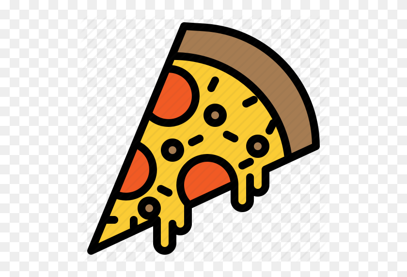 512x512 Cheese, Fast, Food, Pizza, Slice Icon - Pizza Slice Clipart PNG