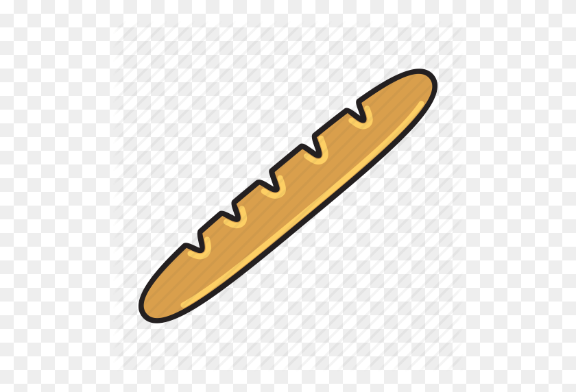 512x512 Cheese Lovers' - Baguette PNG