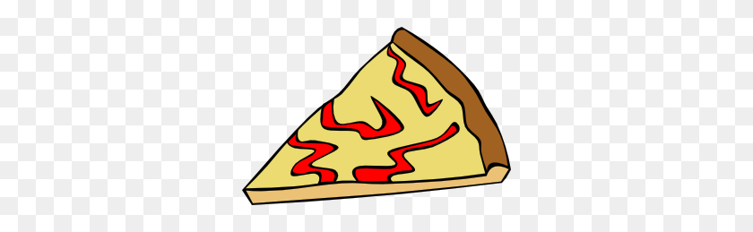 300x199 Cheese Pizza Slice Clip Art - Pizza Slice PNG