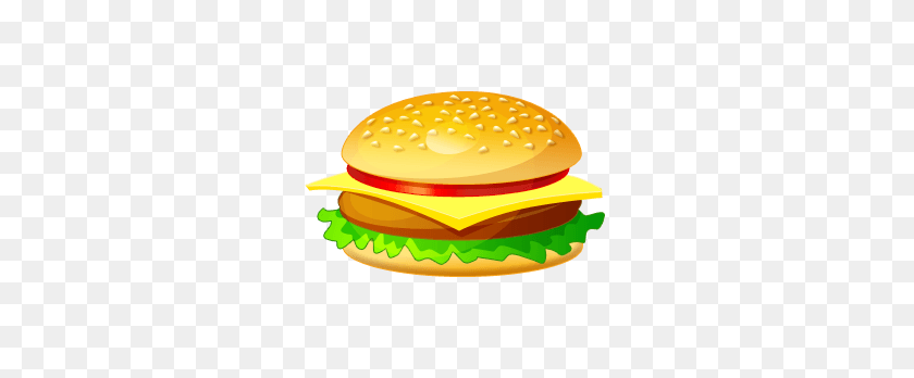 288x288 Cheeseburger Cliparts - Cheeseburger Clipart