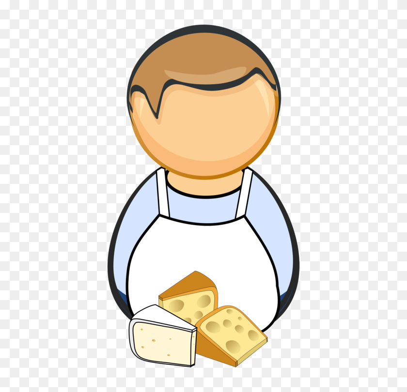 438x750 Cheesemaking Food Computer Icons Chef - Pastry Chef Clipart