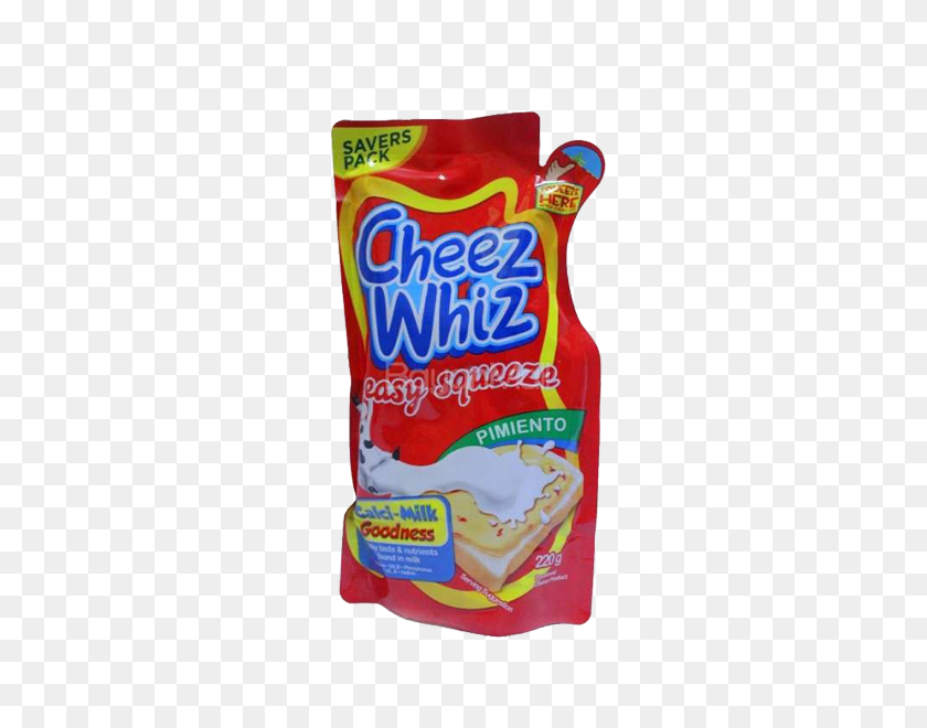 600x600 Cheez Whiz Pimiento Easy Squeeze - Cheez It PNG
