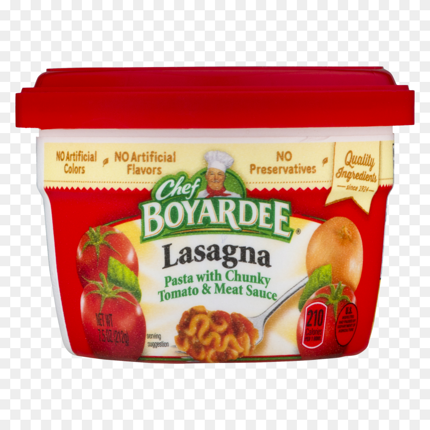 1800x1800 Chef Boyardee Lasagna Microwavable Bowl, Oz - Lasagna PNG