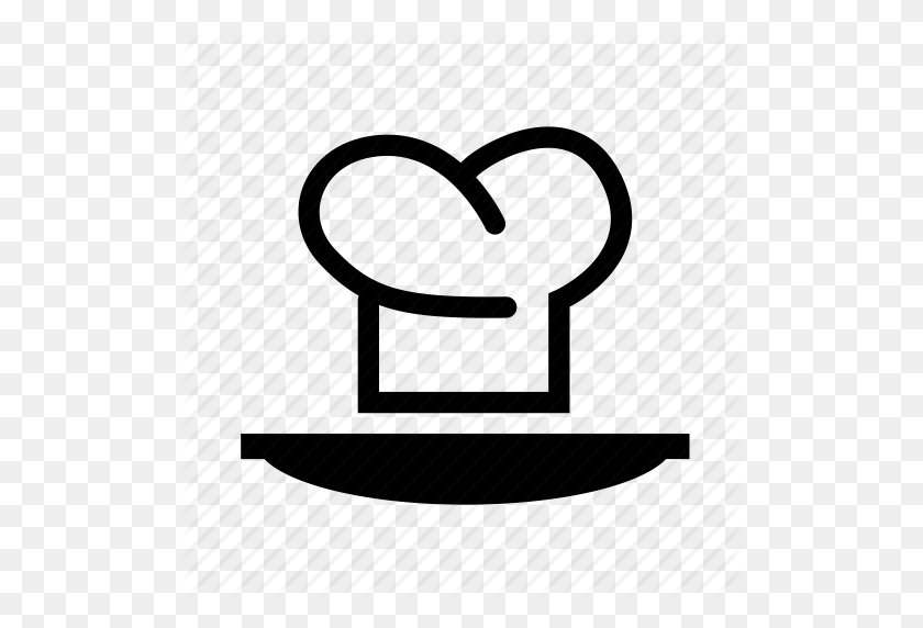 Chef, Chef Cap, Chef Hat, Plate Icon - Chef Hat PNG