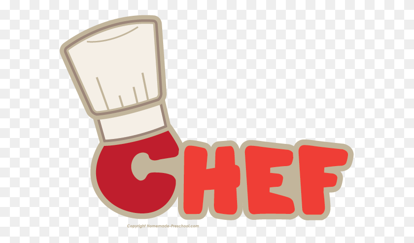 597x433 Imágenes Prediseñadas De Chef - Chef De Pastelería Clipart