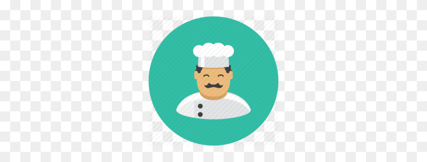 260x260 Chef Clipart - Pastry Chef Clipart
