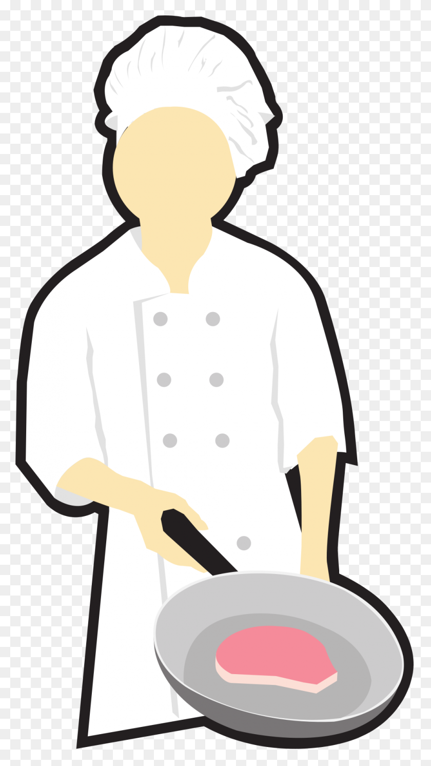 1000x1836 Chef Cooking Clip Art - Cooking Clipart PNG