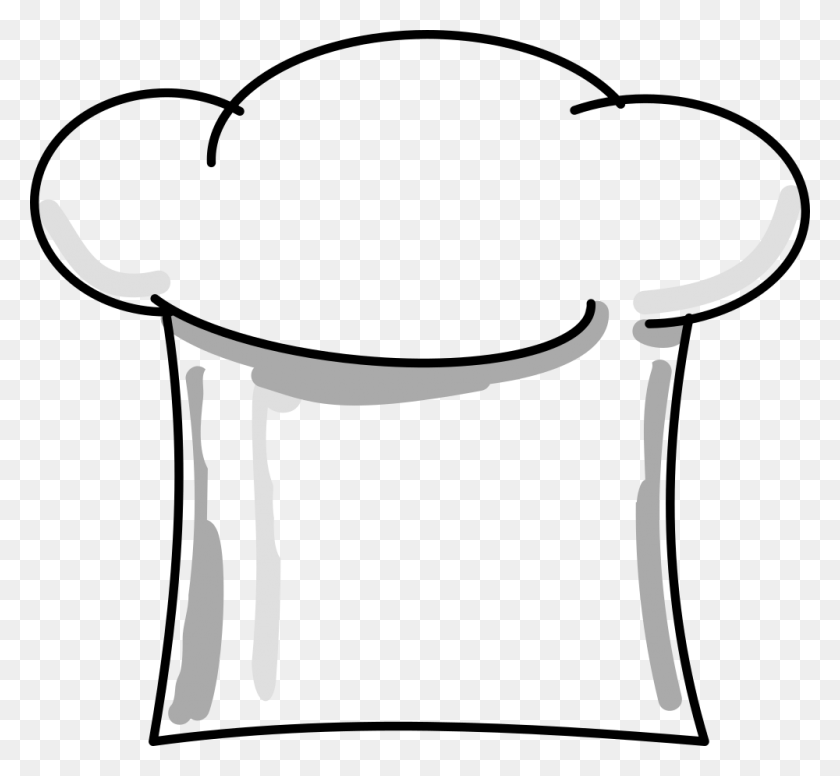 1000x919 Chef Hat - Chef PNG