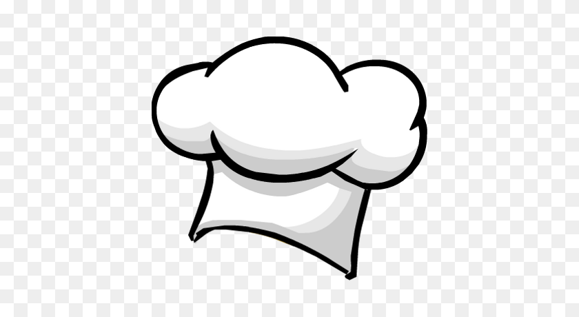 400x400 Chef Hat Clipart Transparent Png - Chef Clipart Black And White