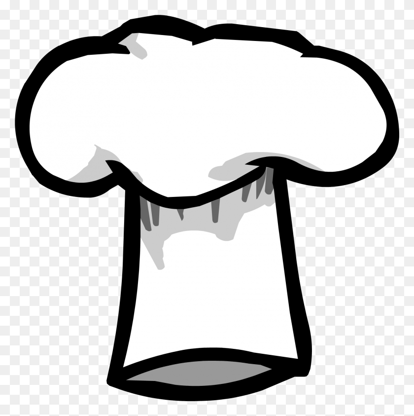 1807x1816 Chef Hat Club Penguin Wiki Fandom Powered - Chef Hat And Apron Clipart