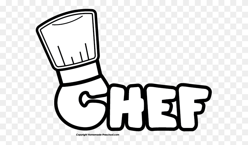 597x433 Chef Hat Free Chef Clip Art Download Clipart Hat - Cookie Cutter Clipart