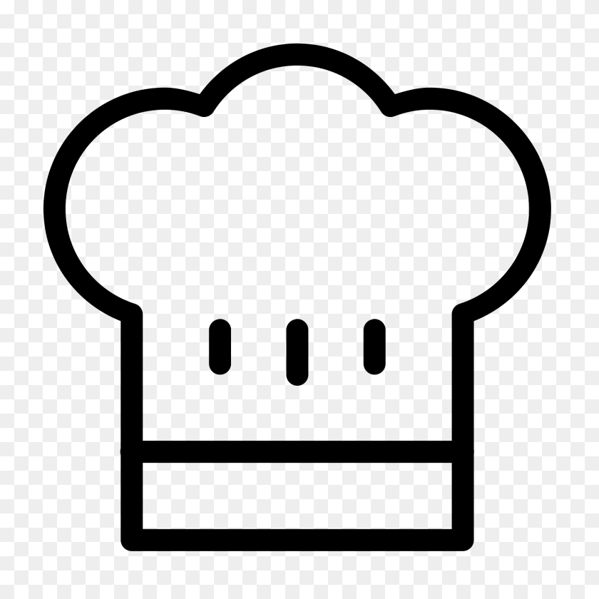 1600x1600 Chef Hat Icon - Chef Hat PNG