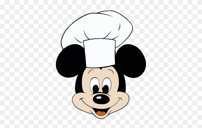 393x474 Chef Head Clipart Collection - Mickey Mouse Head Clipart