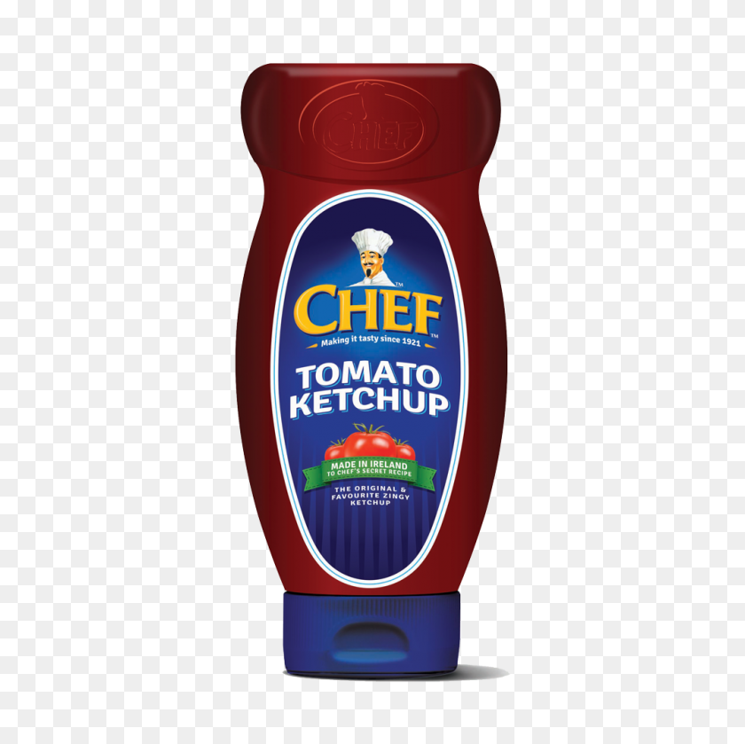 1000x1000 Chef De Tomate Ketchup - Ketchup Png